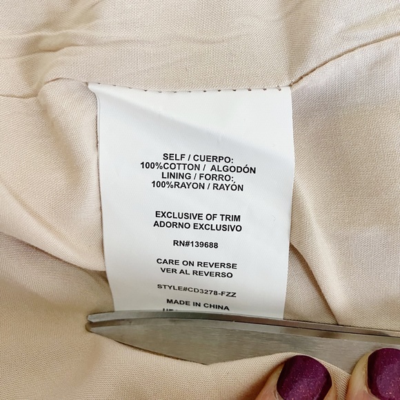 ❌SOLD❌Coco + Jaimeson | Womens Plaid Puff Sleeve Smock Tunic Top | Size: XL - Picture 10 of 10